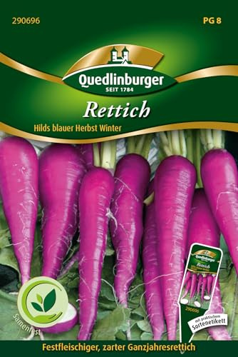Quedlinburger 290696 Blauer Rettich (Rettichsamen)