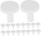 PACKOVE 24pcs Electric Nail Grinder Head Replacement Pads Nail File Pads for Adult Trimmer