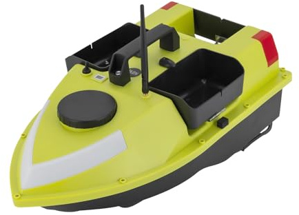 Futterboot mit GPS,echolot Angeln,futterboot, Zwei 5200-mAh-Akkus und Zwei 390-Motoren, 2 kg Tragkraft, inklusive Zubehörpaket und Köder-Set