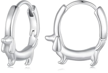 SOUTHPLUS Ohrringe Silber 925 Creolen Blau Schmette Panda Gold Stern Ohrringe Ohrstecker Geschenk für Mädchen Frauen, Elegant Silber Damen Kreolen für Geburtstag und Weihnachten