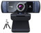 Logitubo - Webcam HD 1080p con microfono per lo streaming, 925A HDR USB Computer Web Camera Pro Video Cam per Mac PC Skype OBS Twitch YouTube Xsplit Xbox One - Treppiede incluso