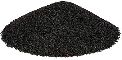 NaDeco Dekosand Brilliant schwarz 0.1-0.5mm 1kg schwarzer Farbsand Zierkies in schwarz schwarzer Dekokies Quarzsand schwarz Streusand Farbiger Deko Sand
