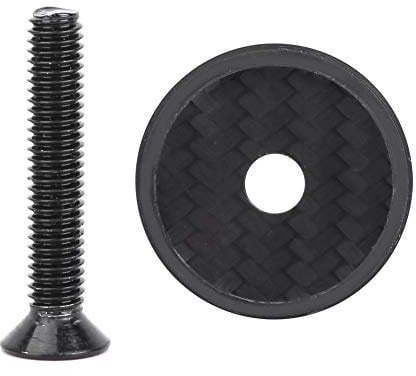 VGEBY Stem Headset Carbon Fiber Stem Headset Top with Screw for Mountain Bike