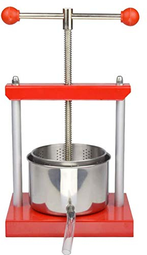 JIXIN Edelstahl Weichfrucht Weinsaft Presse Käseherstellung Presse Presse Kräuterpresse