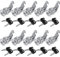 【Upgrade】Schrank-Nockenschloss-Set, 10 Stück, gleichschließend, 30 mm Hebelschlösser, sichern Sie Ihren Aktenschrank und Schublade, Werkzeugkasten, Schublade und mehr. 【Finish Zinklegierung】 (10)