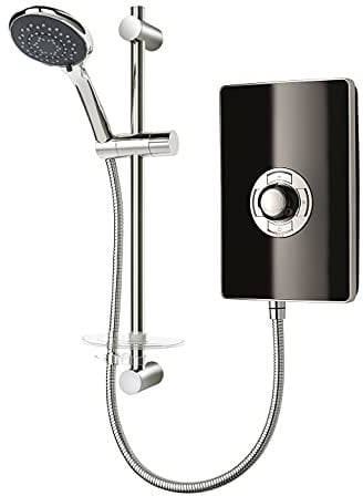 Triton Style 3 9.5kW Electric Shower - Black Gloss (Aspirante, Collection 2)