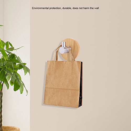 Haken selbstklebend Natur, Wandbügel aus Edelstahl Bambus Natur Edelstahl Bambus Edelstahl Haken Tasche Schlüssel Handtuch Kleiderbügel Küche Einzelhaken Wand Haken Schlüsselanhänger Handtuchhalt
