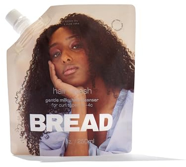 Bread Milky Cleanser Hair Wash, Shampoo & Co-Wash, Curl Enhancing, Fruit Loop Scent, Vegan Friendly, 250 ml (Pack of 1)