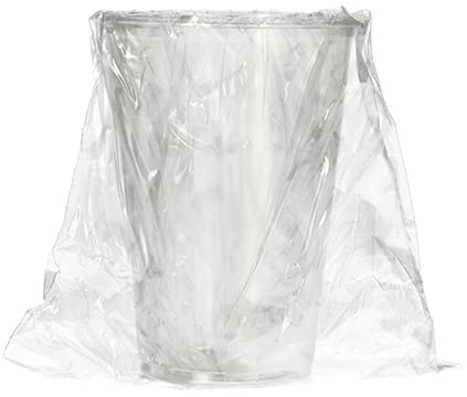 PAPSTAR 1500 Kaltgetränkebecher, PLA Pure 0,2 l Ø glasklar, einzeln gehüllt Plastikbecher