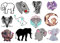 ELEPHANT Temporary Tattoos