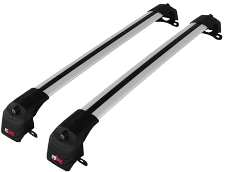 acpar Kompatibel mit Honda CR-V 4 2012-2016 ACE-2 Relingträger Dachträger Auto Gepäckträger Grau Aluminium 2 Stangen