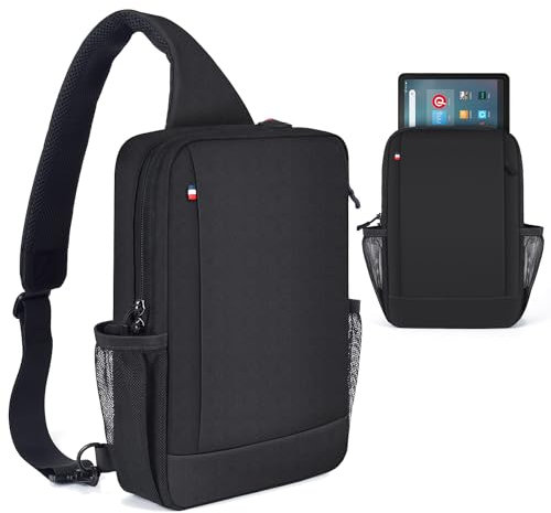 Custodia a tracolla per tablet Amazon Fire Max 11/Fire HD 10 Plus 2023-2021, iPad Pro M4 11/iPad Air M3 M2 2025 2024/iPad 11th 10th/Air 5/Samsung Galaxy Tab S9 S8