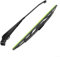 YUANGANG 1 Satz Universelle Scheibenwischer 400 mm, 105° Wischwinkel, für Traktoren, LKW, Boote, Baumaschinen, Wohnmobile – inkl. Wischerblatt, 12V, 6 mm Schaft