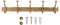 Jwthee Support mural de porte-manteau, crochets longs pour mur, porte-manteau mural vintage, crochets muraux robustes, crochets pour serviettes de salle de bain, crochets pour manteaux