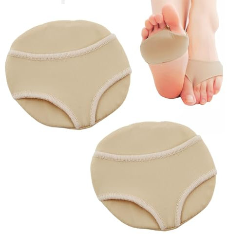 1 Paire Cuscinetti Metatarsali S (Eu 34-41), Cuscinetti Per Piedi, Comfort E Sollievo Dal Dolore, Tessuto Lycra Traspirante, Design Separatore, Copertura Piedi Morbida Per Camminare Senza Dolore