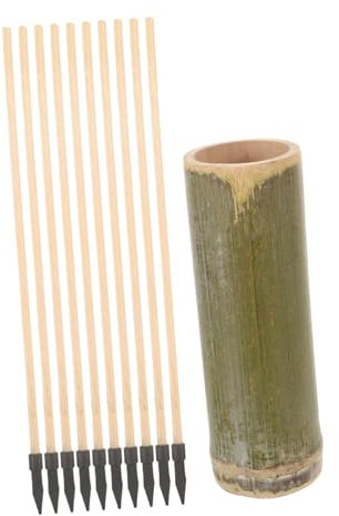 Happyyami 2 Sätze Bogenschießen für Bowling- Tiki Ring Cool adventsgeschichten kinderspielzeug Set Toy Set Topf Pfeile werfen und Topf werfen Bambus