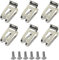 6 Pack Replacement Belt Hooks Stainless Steel Belt Hooks with Screws Compatible with Makita 18V LXT Cordless Drill