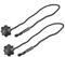 Auto Heckablage Strap Kompatibel Mit Dacia Für Duster Für Sandero Für Stepway 2021 2 Stück Auto Heckklappe Kofferraum Hutablage String Cord Tonneau Cover Strap Schwarz
