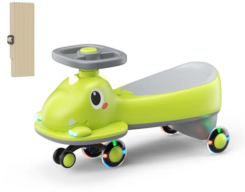 Auto elettrica per bambini con pedali, batteria sostituibile, ruote luminose e riproduzione musicale