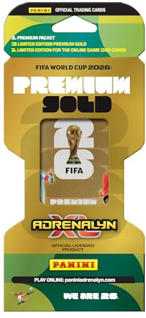 FIFA Fussball-Weltmeisterschaft 2026 Adrenalyn XL Premium Gold