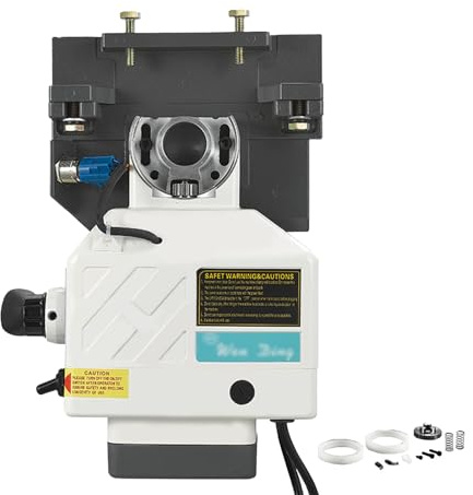 Fraiseuse horizontale avec contrôle de vitesse variable pour précision dans les garages et ateliers, assure une performance constante