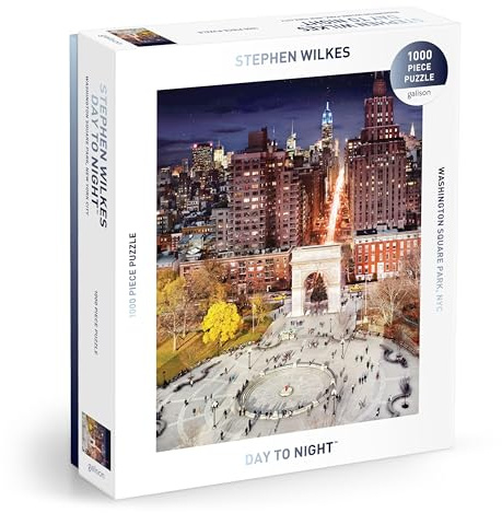 Stephen Wilkes Day to Night(TM) Washington Square Park 1000 Piece Puzzle