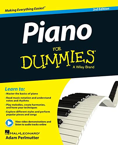 Piano For Dummies: Book + Online Video & Audio Instruction