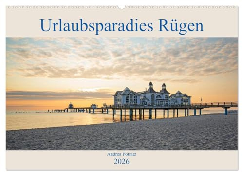 Urlaubsparadies Rügen (Wandkalender 2026 DIN A2 quer), CALVENDO Monatskalender: Traumhafte Fotografien der schönen Ostseeinsel Rügen (CALVENDO Orte)