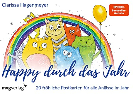 Happy durch das Jahr: Postkarten: 20 fröhliche Postkarten für alle Anlässe im Jahr
