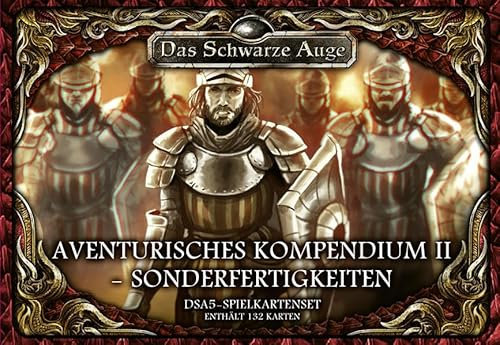 DSA5 - Spielkartenset Kompendium 2 Sonderfertigkeiten (Das Schwarze Auge - Zubehör)