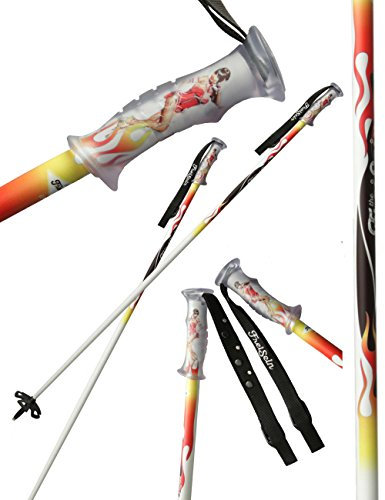 The Freisein Project Designer Herren Skistock Dancing Sky (120cm)