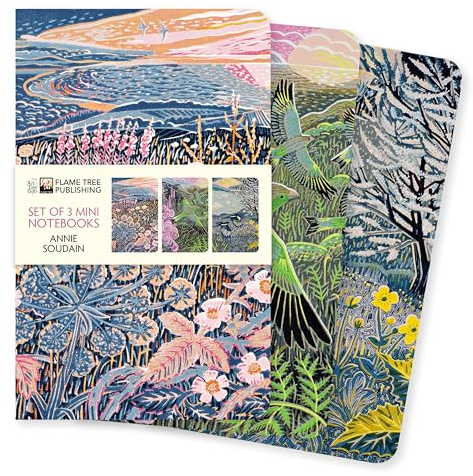 Annie Soudain Mini Notebook Collection (Mini Notebook Collections): Unser beliebten Mini-Notizbücher im 3er-Pack mit flexiblen, künstlerisch ... des Künstlers (Mini-Notizbücher (3er-Pack))