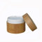 Bouteille de 100 ml en bambou écologique vide rechargeable pour cosmétiques et crème pour les voyages et la maison