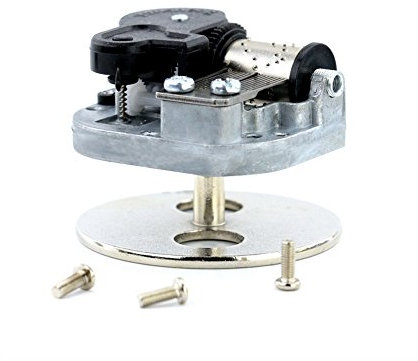 Youtang Mécanisme musical à remontoir à 18 notes pour boîte à musique à monter soi-même, mélodie : Happy Birthday