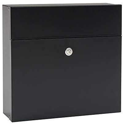 Renz 161110DE MEFA Serenade 161 Boîte aux lettres avec serrure de sécurité Noir 400 x 350 x 140 mm