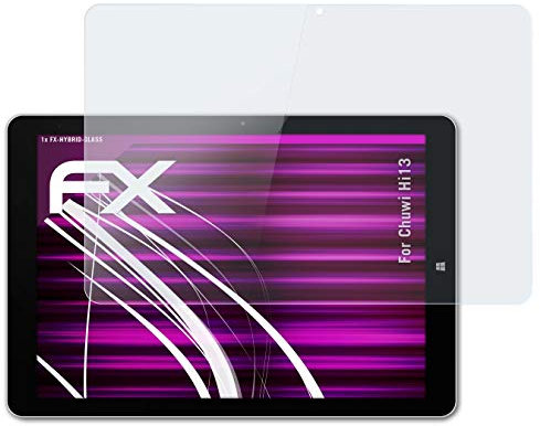 atFoliX Glasfolie kompatibel mit Chuwi Hi13 Panzerfolie, 9H Hybrid-Glass FX Schutzpanzer Folie