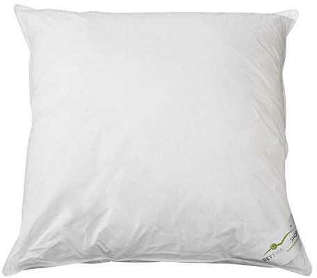 G BETTWARENSHOP Daunenkissen – Natürlich weich schlafen – 60% Daunen 40% Federn – Komfort & Unterstützung – Hautfreundlich & atmungsaktiv – Made in Germany - 80x80 cm