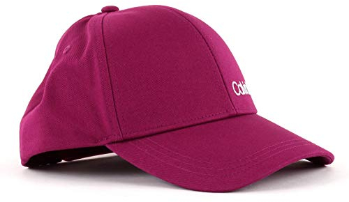 Calvin Klein Side Logo Cap Magenta