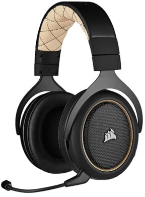 Corsair HS70 PRO WIRELESS Casque Arceau Bluetooth Noir, Crème