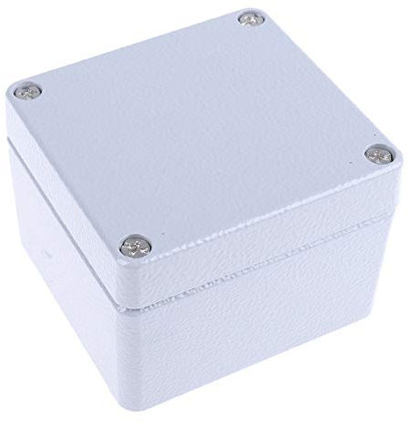 RS PRO Aluminium Gehäuse Grau Außenmaß 75 x 80 x 57mm IP66