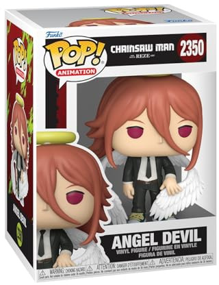 Funko POP! Animation: Chainsaw Man - Reze - Angel Devil | Official Merch - Collectable Vinyl Figurine for Shelf Display - Birthday Gift Idea for Fans and Collectors