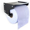 MegaMaxx Blue Roll Dispenser Wall Mounted - Blue Roll Holder With Storage Shelf - Industrial Paper Towel Dispenser And Holder - Ideal For Office, Home, Warehouse, Workshop, Factory