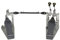 DW DWCPMDD2XF MDD gefrästes Direct Drive Doppel-Bassdrum Pedal mit erweitertem Fußteil, poliert