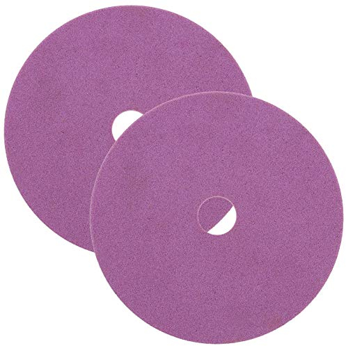 YINETTECH 2 Teiliges Korund Schleifscheiben Rad 100 mm x 10mm x 3,2 mm Kettensägen Schärf Blatt Kettensägenschärfer
