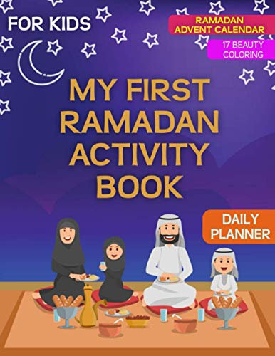 Ramadan Activity Book for KIDS: Beauty Coloring | Ramadan Advent Calendar | Daily Planner for 30 days