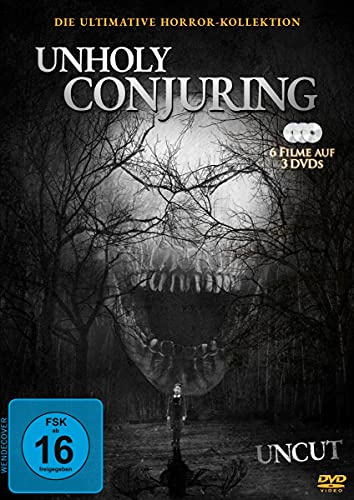 Unholy Conjuring - Die ultimative Horror-Kollektion - (6 Filme) - [DVD] - Uncut - (The Bad Nun, Anne - Fluch der Puppen, The Shadow Man, Haunting at Foster Cabin, Amityville, Soul to Keep)