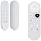 kwmobile Carcasa de Silicona Compatible con Google Chromecast 2020 4K / Chromecast 2022 HD Funda Mando a Distancia - Funda de Silicona Control Remoto - Blanco