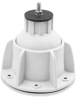 Errecom Steady, Verstellbarer Bodenständer für Außenklimageräte, RAL 9016 - Weiss