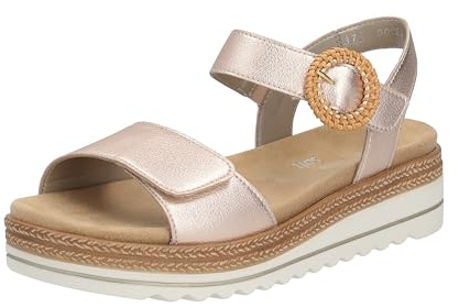 Remonte Damen D0Q52 Sandale, Kupfer / 31, 38 EU