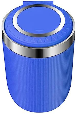 Auto Aschenbecher für Do-dge SRT Charger Challenger Viper Magnum Neon, Tragbarer Rauchfreien Selbstlöschender Aschenbecher mit Deckel Winddicht Mini Mülleimer Zubehör,C